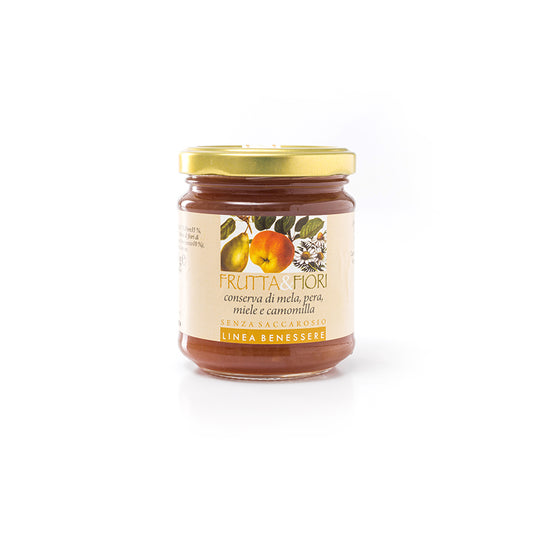 Frutta&Fiori Mela, pera, miele e camomilla 210g